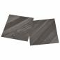 Preview: Selbstklebende Bodenplanken Gestreift Grau 30,5 x 30,5 cm