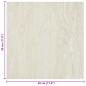 Preview: Selbstklebende Bodenplanken Creme 30,5 x 30,5 cm 20 stk. PVC