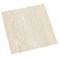 Preview: ARDEBO.de - Selbstklebende Bodenplanken Weiß und Beige 30,5 x 30,5 cm
