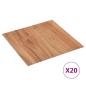 Preview: Selbstklebende Bodenplanken Helles Holz 30,5 x 30,5 cm 20 Stk.