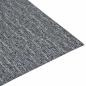 Preview: Selbstklebende Bodenplanken Grau und Hellgrau 30,5 x 30,5 cm