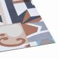 Preview: Selbstklebende Bodenplanken Mono Muster 30,5 x 30,5 cm 20 stk.