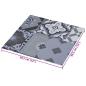 Preview: Selbstklebende Bodenplanken Buntes Muster 30,5 x 30,5 cm