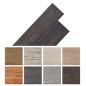 Preview: Selbstklebende PVC-Bodenplanken Dunkelbraun 30,5 x 61 cm