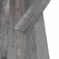 Preview: Selbstklebende PVC-Bodenplanken Industrielles Holz 30,5 x 61 cm