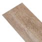Preview: Selbstklebende PVC-Bodenplanken Gewaschenes Holz 30,5 x 61 cm