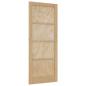 Preview: Interior Tür 86 x 211 cm Sperrholz Natur