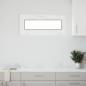 Preview: ARDEBO.de - Kellerfenster RISOR 90 x 40 cm PVC und klares, glattes Glas