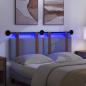 Preview: Hängendes Kopfteil Mit LED Licht Jeans blau Antikes PU