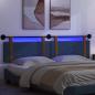 Preview: Hängendes Kopfteil Mit LED Licht Blau Antikes PU
