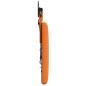 Preview: Hängendes Kopfteil Mit LED Licht Orange Cordstoff