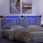 Preview: Hängendes Kopfteil Mit LED Licht Jeans blau Stoff