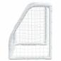 Preview: Fu?balltore f?r Kinder 2 Stk. mit Ball Wei? 64x35x48 cm Metall