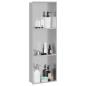 Preview: Duschnische Silber 90 x 30 x 9,5 cm Edelstahl
