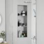 Preview: Duschnische Silber 90 x 30 x 9,5 cm Edelstahl