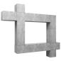 Preview: 9-tlg. TV-Schrank-Set Betongrau Holzwerkstoff