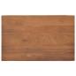 Preview: TV-Schrank mit Rollen 80x50x42 cm Teak Massivholz