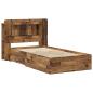 Preview: Bettgestell mit Stauraum Altholz 80 x 200 cm Holzwerkstoff