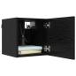 Preview: TV-Schrankset 10 pcs 180 x 30 x 30 cm Schwarze Eiche