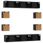 Preview: TV-Schrankset 10 pcs 180 x 30 x 30 cm Schwarze Eiche