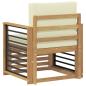 Preview: Outdoor-Sofagarnitur Polyester Weiß