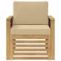 Preview: Outdoor-Sofagarnitur Polyester Weiß