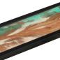 Preview: Wandregale 2 Stk. 110x17x17 cm Altholz Massiv und Eisen