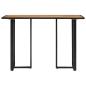 Preview: Esstisch 110x55x75,5 cm Massivholz Mango