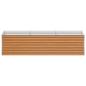 Preview: Hochbeet Hellbraun 290 x 100 x 68 cm Verzinkter Stahl
