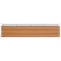 Preview: Hochbeet Hellbraun 390 x 100 x 68 cm Verzinkter Stahl