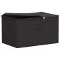 Preview: Aufbewahrungsbox Vliesstoff 55 x 35 x 32 cm 61,6 L Anthrazit
