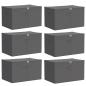 Preview: Aufbewahrungsbox 6 stk. Vliesstoff 55 x 35 x 32 cm 61,6 L