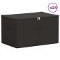 Preview: Aufbewahrungsbox 24 stk. Vliesstoff 55 x 35 x 32 cm 61,6 L