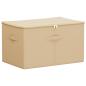 Preview: Aufbewahrungsbox Vliesstoff 60 x 43 x 35 cm 90,3 L Creme