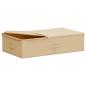 Preview: Aufbewahrungsbox 6 stk. Vliesstoff 70 x 40 x 18 cm 50,4 L Creme