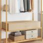Preview: ARDEBO.de - Aufbewahrungsbox 2 stk. Vliesstoff 100 x 50 x 18 cm 90 l Creme