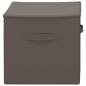 Preview: Aufbewahrungsbox 6 stk. Vliesstoff 60 x 43 x 35 cm 90,3 L Grau