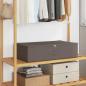 Preview: ARDEBO.de - Aufbewahrungsbox 6 stk. Vliesstoff 70 x 40 x 18 cm 50,4 L Grau