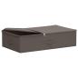 Preview: Aufbewahrungsbox 6 stk. Vliesstoff 70 x 40 x 18 cm 50,4 L Grau