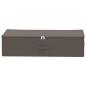 Preview: Aufbewahrungsbox 6 stk. Vliesstoff 70 x 40 x 18 cm 50,4 L Grau