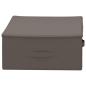 Preview: Aufbewahrungsbox 6 stk. Vliesstoff 70 x 40 x 18 cm 50,4 L Grau