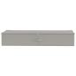 Preview: Aufbewahrungsbox Vliesstoff 100 x 50 x 18 cm 90 l Grau