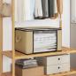 Preview: ARDEBO.de - Aufbewahrungsbox mit transparentem Seitenfenster 6 stk. 33,6 L
