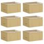 Preview: Aufbewahrungsbox mit transparentem Oberfenster 6 stk. 37,5 L