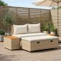 Preview: ARDEBO.de - Outdoor-Sofagarnitur 4 -Seater 4 stk. 55 x 30 x 39 cm