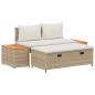 Preview: Outdoor-Sofagarnitur 4 -Seater 4 stk. 55 x 30 x 39 cm