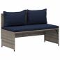 Preview: Outdoor-Sofagarnitur 4 -Seater 4 stk. 55 x 30 x 39 cm