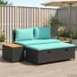 Preview: ARDEBO.de - Outdoor-Sofagarnitur 4 -Seater 4 stk. 55 x 30 x 39 cm
