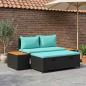 Preview: Outdoor-Sofagarnitur 4 -Seater 4 stk. 55 x 30 x 39 cm