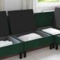 Preview: Mittels Sofa mit Stauraum Dunkelgr?n Samt